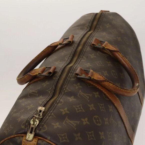 LOUIS VUITTON Monogram Keepall Bandouliere 50 Boston Bag M41416 LV Aut - Picture 14 of 15